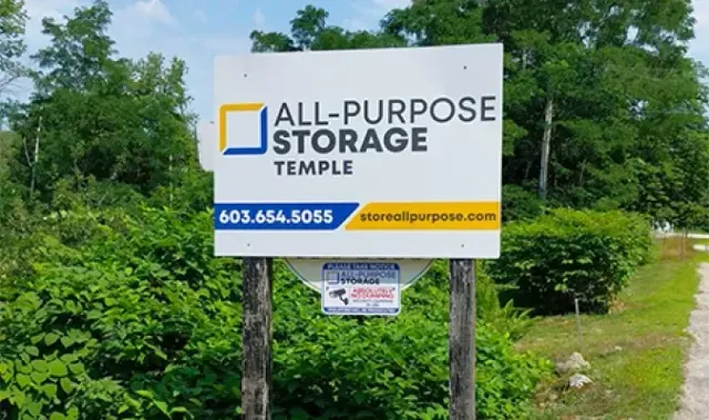 All-Purpose Storage — Temple storage facility